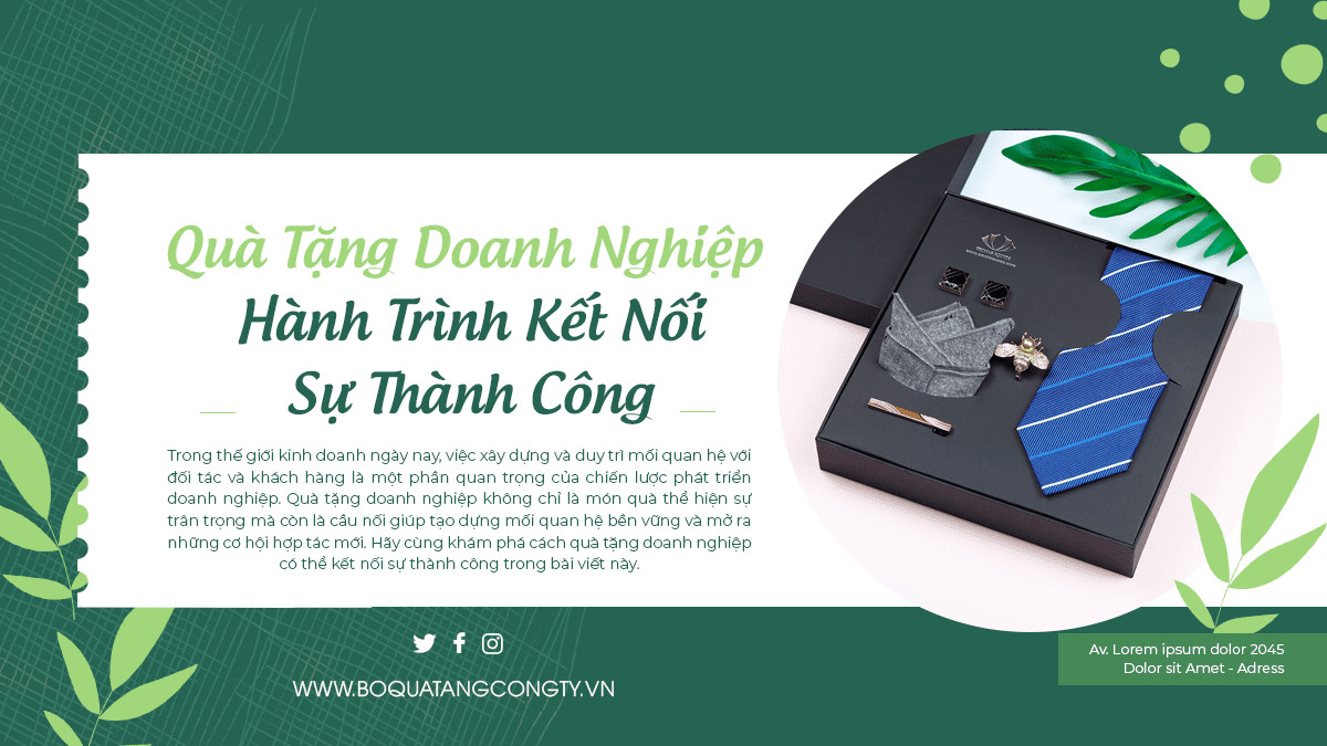 Quà Tặng Doanh Nghiệp - Hành Trình Kết Nối Sự Thành Công