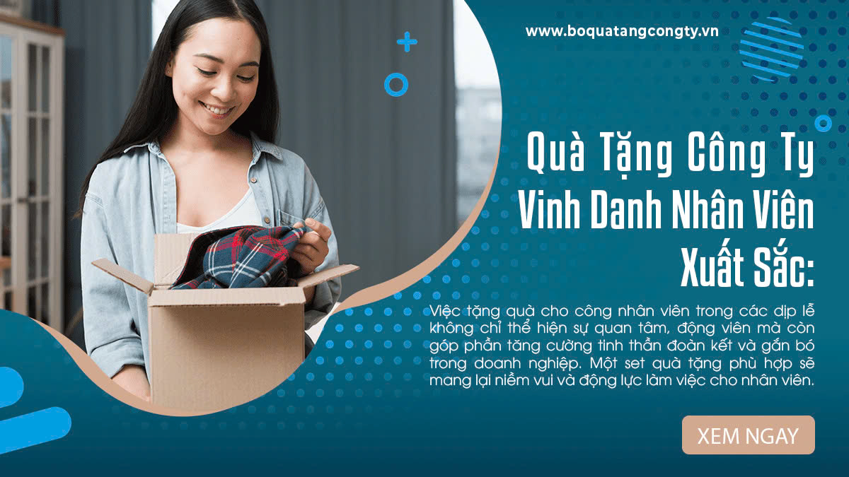 Quà tặng vinh danh nhân viên xuất sắc - ghi nhận cống hiến, tôn vinh thành công