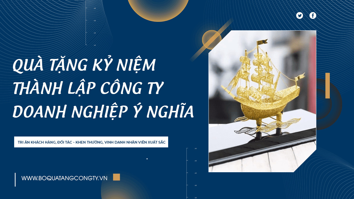 Top món quà tặng kỷ niệm thành lập công ty doanh nghiệp ý nghĩa giá rẻ tphcm