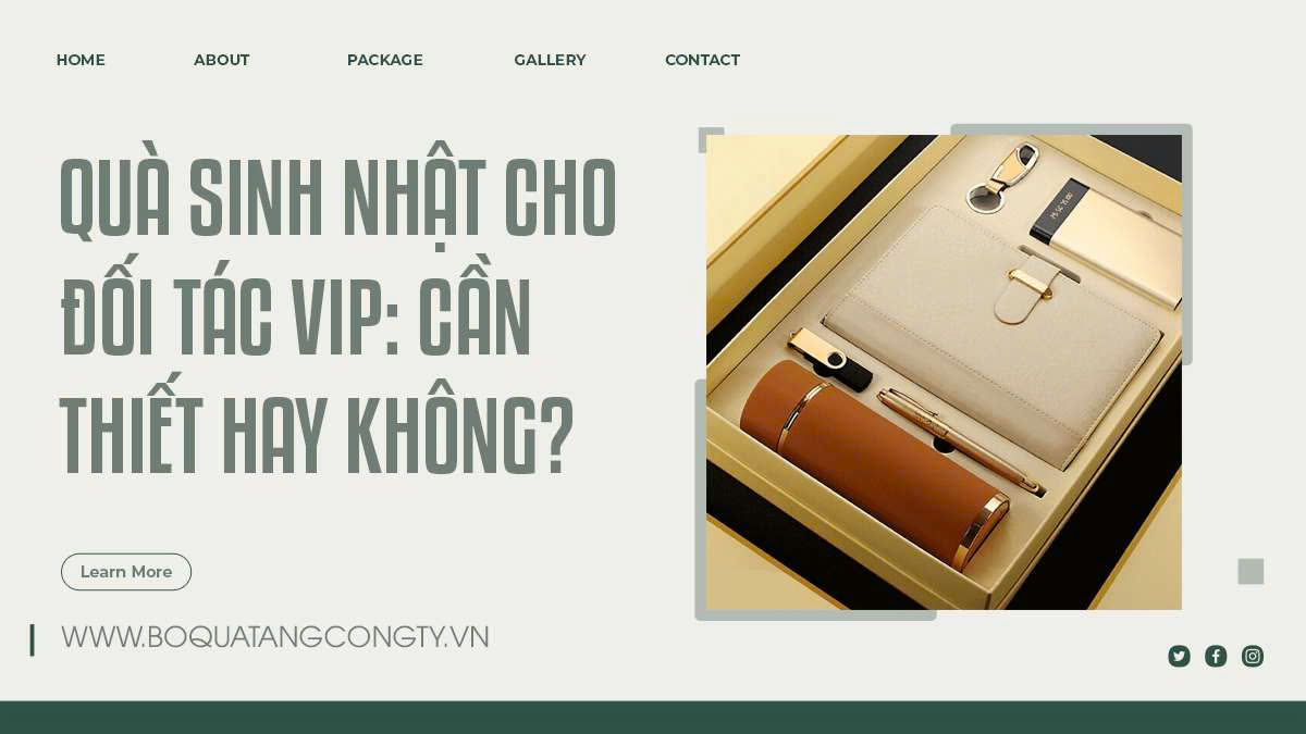 Quà Sinh Nhật Cho Đối Tác VIP: Cần Thiết Hay Không?