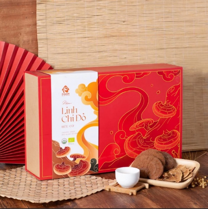 Nấm Linh Chi đỏ cao cấp 002