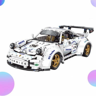 Mô hình lego lắp ráp xe điều khiển từ xa 911 Turbo 030