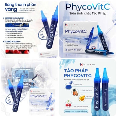 Nước Uống Tinh Chất Tảo Xanh PhycoVitC Chính Hãng Nhập Khẩu Pháp