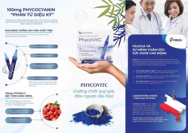 Nước Uống Tinh Chất Tảo Xanh PhycoVitC Chính Hãng Nhập Khẩu Pháp