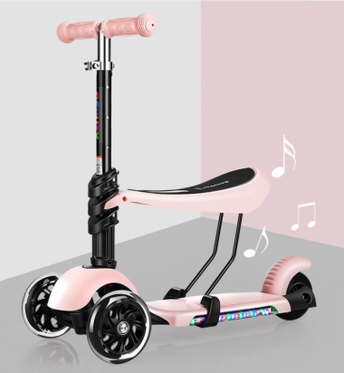 Xe trượt scooter cho bé đa năng 2in1 045