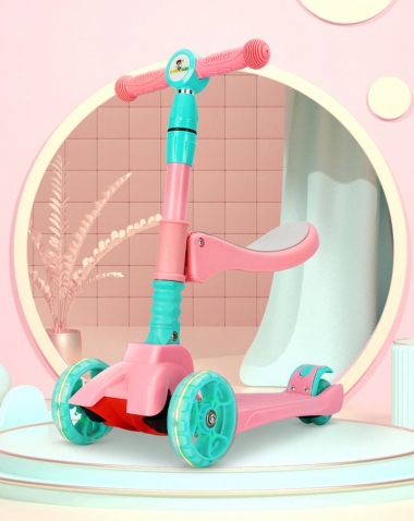 Xe trượt scooter trẻ em 3 bánh 2in1 011