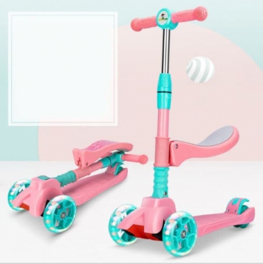 Xe trượt scooter trẻ em 3 bánh 2in1 011